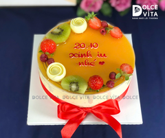 001 Bánh mousse chanh dây – Chua ngọt mát lạnh