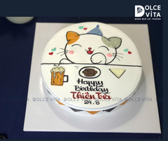 540 (60) Bánh sinh nhật con giáp và ly bia