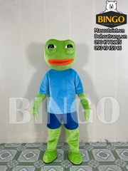 Đặt Thuê Mascot Ếch Xanh PePe Đặt Thuê Mascot Ếch Xanh PePe
