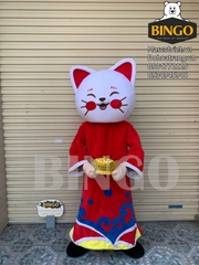 Đặt Thuê Mascot Mèo Thần Tài 01