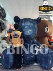 Gấu Bông Khổng Lồ Denim Bear