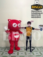 Mascot con mèo Sekai