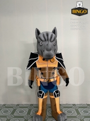 Mascot 3d tê giác WILD RHINO