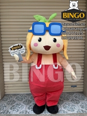 Mascot bé Củ Cải Mascot bé Củ Cải