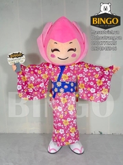 Mascot bé Sen Nhật Mascot bé Sen Nhật