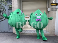 Mascot bông atiso