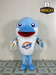 Mascot cá heo Ovaltine