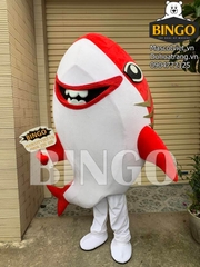 Mascot cá Mập đỏ