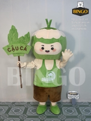Mascot trái dừa cậu cả