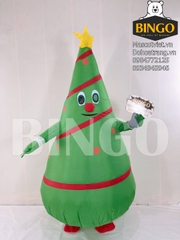 Đặt Thuê Mascot Hơi Cây Thông Noel