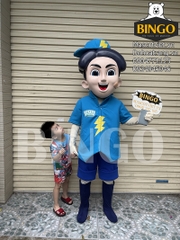 Mascot Composite 3D Chớp Sữa Kun