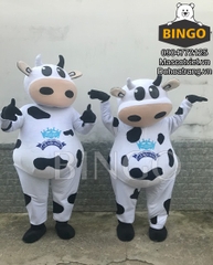 Mascot Con Bò Sữa 04