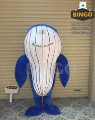 Mascot Con Cá Heo