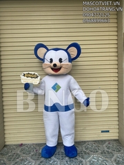 Mascot con chuột Linkland