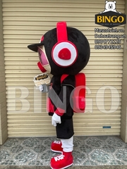 Mascot con heo Tokki