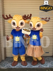 Mascot con hươu ABC