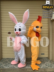 Mascot con thỏ 09