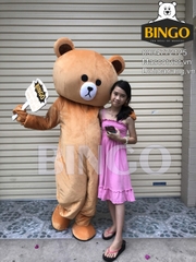 Mascot Gấu Brown 01