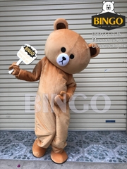 Mascot Gấu Brown 01