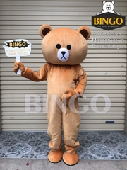 Mascot Gấu Brown 01