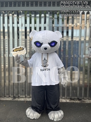 Mascot gấu haven