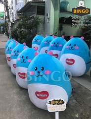 Mascot Gấu Huggies