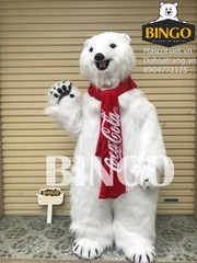 Mascot Gấu Polar- linh vật Coca cola