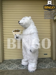 Mascot gấu tuyết 01