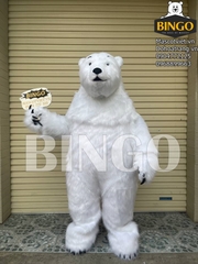Mascot gấu tuyết 01