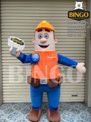 Mascot hơi anh thợ điện Panasonic