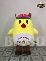 Mascot Gà con YoYo