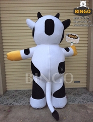 Mascot Hơi Con Bò Lothamilk