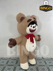 Mascot hơi gấu hạt dẻ Mascot hơi gấu hạt dẻ