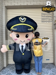 Mascot hơi phi công Vietnam Airlines