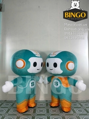 Mascot hơi Salink và Savista Mascot hơi Salink và Savista