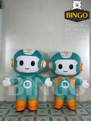 Mascot hơi Salink và Savista Mascot hơi Salink và Savista