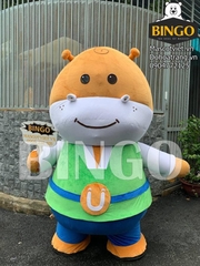 Mascot hơi trà sữa Bumba