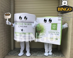 Mascot Hộp Kem Dưỡng Da Bí Ngô