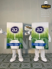 Mascot hộp sữa tươi nguyên kem a2 (Full cream a2 Milk)