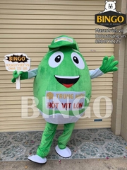 Mascot hột vịt lộn