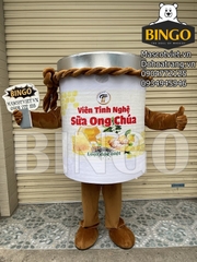 Mascot hũ viên tinh nghệ