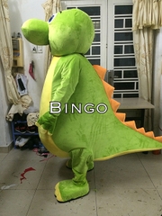 Mascot khủng long tạo dáng