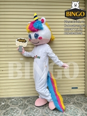 Mascot kỳ lân Cherry Store