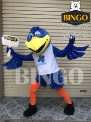 Mascot Chim Đại Bàng - Linh Vật Công Ty Hòa Bình