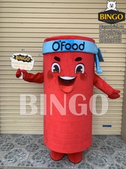 Mascot linh vật O'food