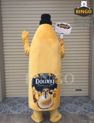 Mascot Mô Hình Chai Downy Màu Vàng