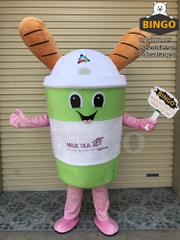 Mascot Ly Trà Sữa