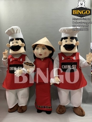 Mascot ông đầu bếp Chinsu