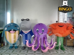Mascot sinh vật biển