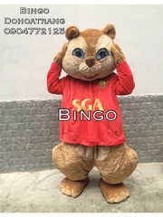 Mascot sóc chuột